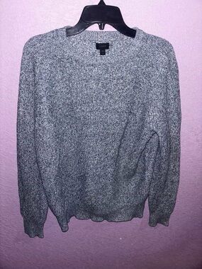 J. Crew Men’s Gray Marled Crewneck Sweater
